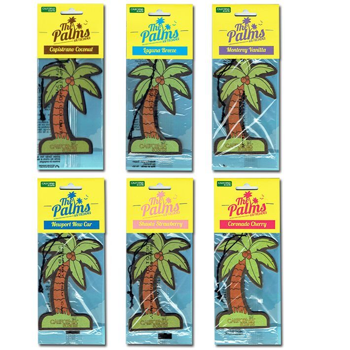 画像1: CALIFORNIA SCENTS Palms Hang Out Air Fresheners【全6種】