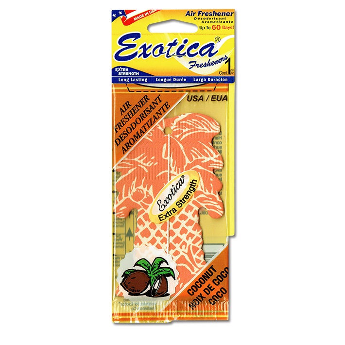 画像1: Exotica Palm Tree Air Fresheners ( COCONUT ) 【メール便OK】