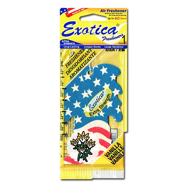 画像1: Exotica Palm Tree Air Fresheners ( FLAG VANILLA ) 【メール便OK】