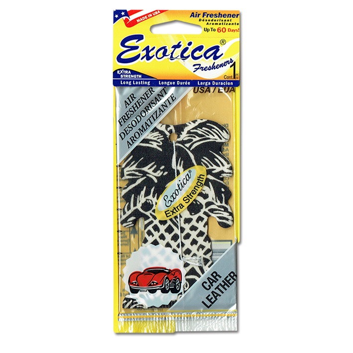 画像1: Exotica Palm Tree Air Fresheners ( CAR LEATHER ) 【メール便OK】