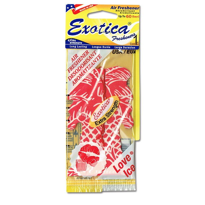 画像1: Exotica Palm Tree Air Fresheners ( LOVE ICE ) 【メール便OK】