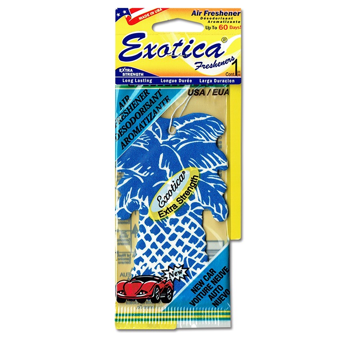 画像1: Exotica Palm Tree Air Fresheners ( NEW CAR ) 【メール便OK】