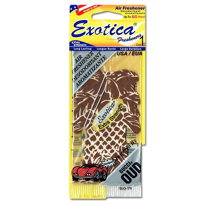 画像1: Exotica Palm Tree Air Fresheners ( OUD ) 【メール便OK】