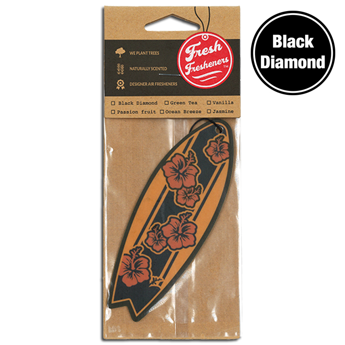 画像1: Fresh Fresheners Surfboards ( Black Diamond )【メール便OK】