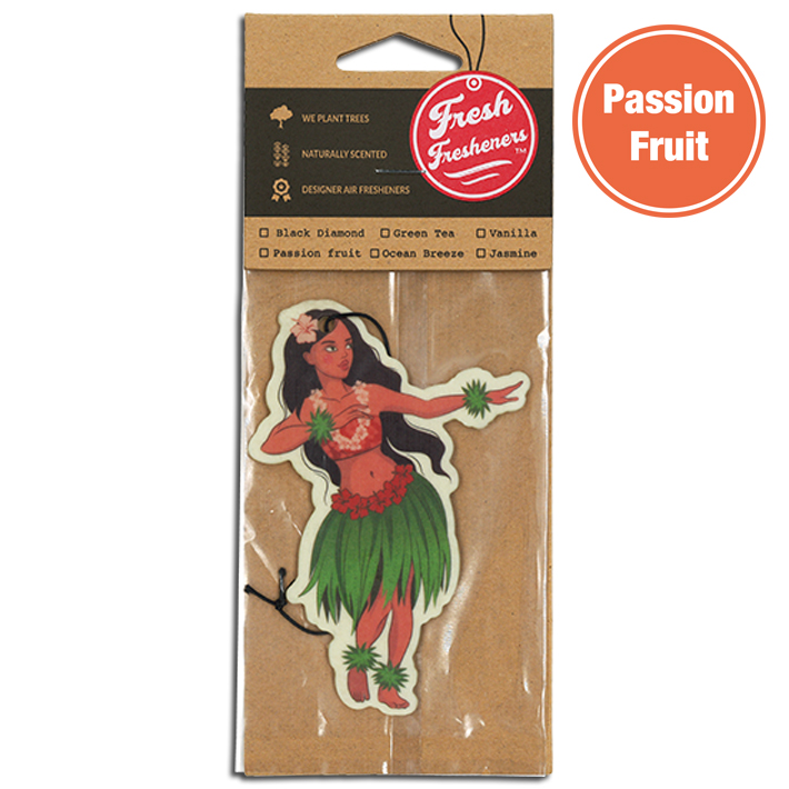 画像1: Fresh Fresheners Hula Girl ( Passion Fruit )【メール便OK】