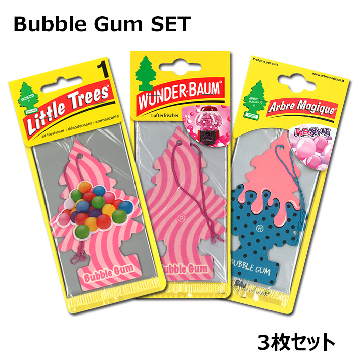 画像1: 3 Trees Air Freshener（Bubblegum Set）【メール便OK】