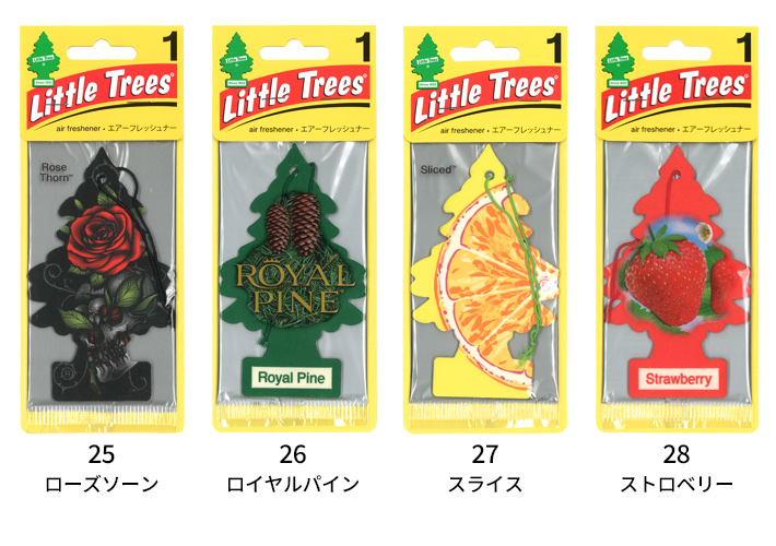画像13: LITTLE TREES Air Freshener 5-Pack Set【メール便送料無料】