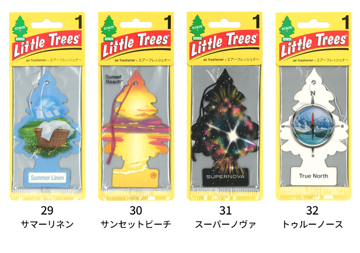 画像14: LITTLE TREES Air Freshener 5-Pack Set【メール便送料無料】