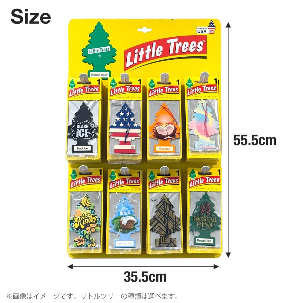 画像4: Little Trees Air Freshener 96-Pack Display Set