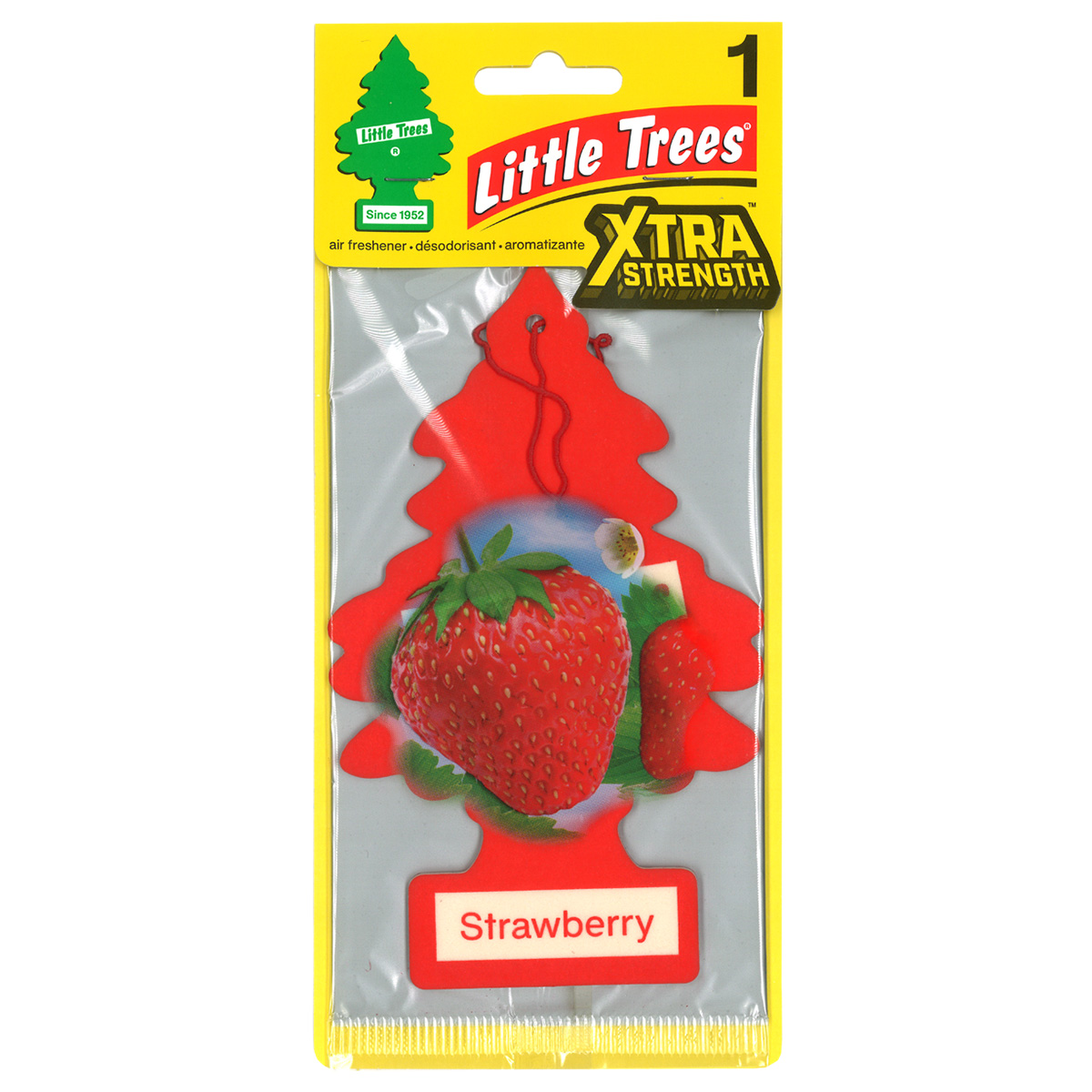 画像1: Little Trees　X-tra Strength（ Strawberry ）　【メール便OK】