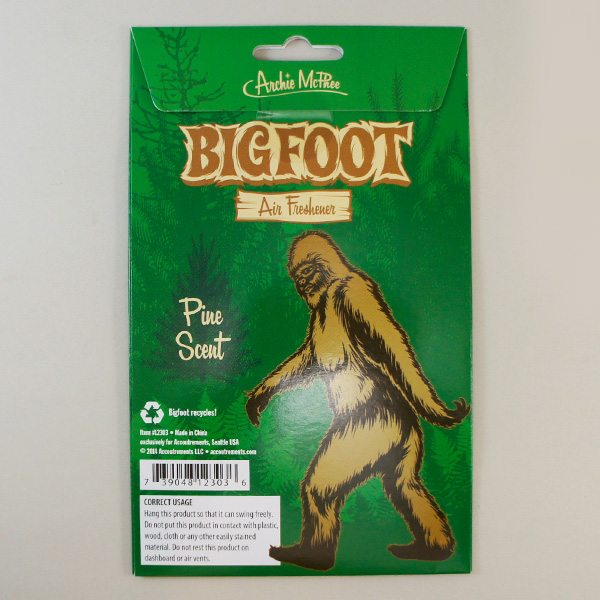 画像3: Bigfoot Deluxe Air Freshener　【メール便OK】