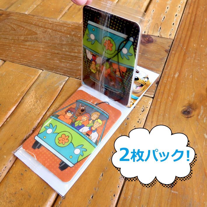 画像2: Scooby-Doo 2Pcs Paper Air Freshener【メール便OK】