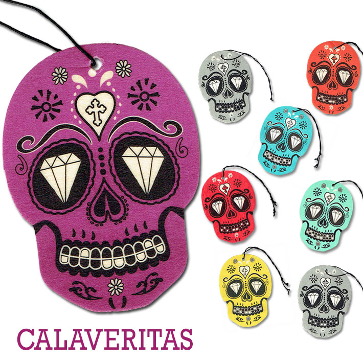 画像1: Calaveritas Air Freshener【全9種】