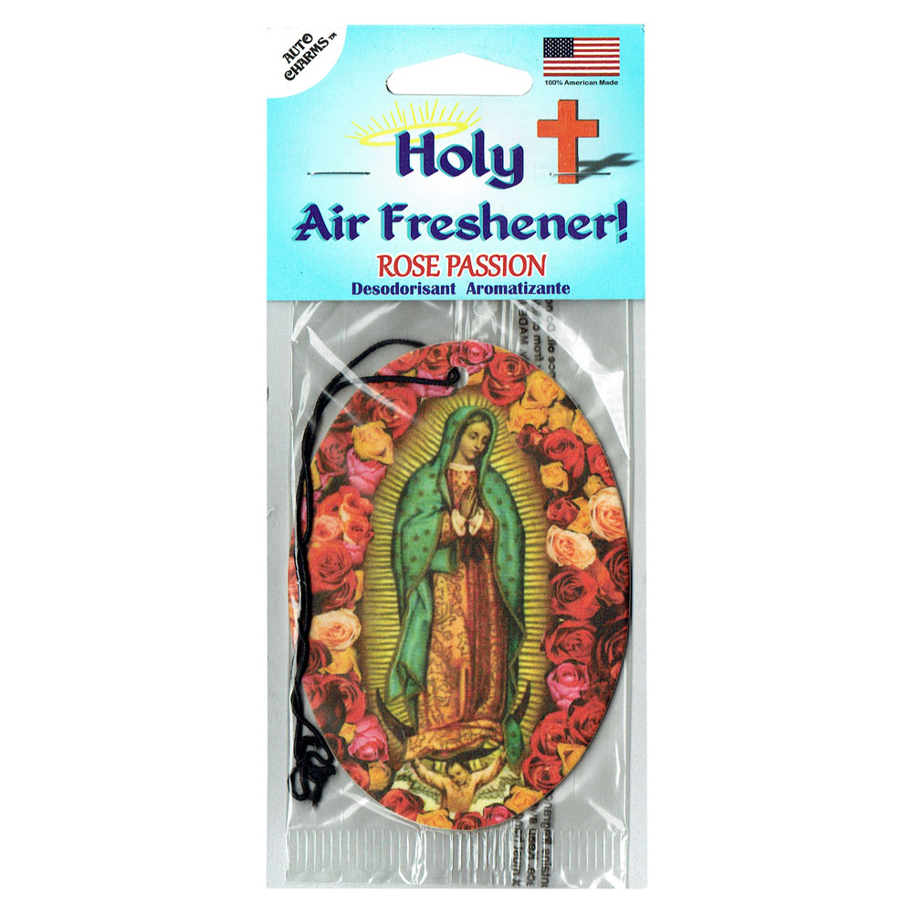 画像1: Lady of Guadalupe Air Freshener ( Oval )【メール便OK】