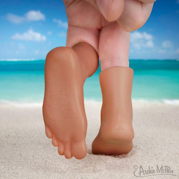 画像3: Finger Feet tanned skin 【左右1ペアセット】