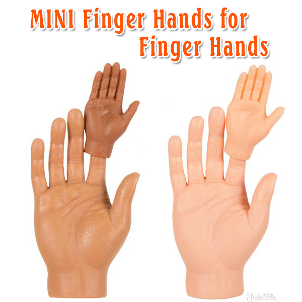 画像2: Finger Hands for Finger Hands【同色5個セット】【全2種】