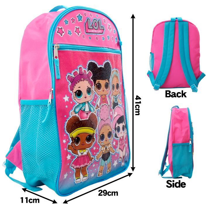 画像3: 5 Piece LOL Surprise Backpack (Pink×LightBlue)