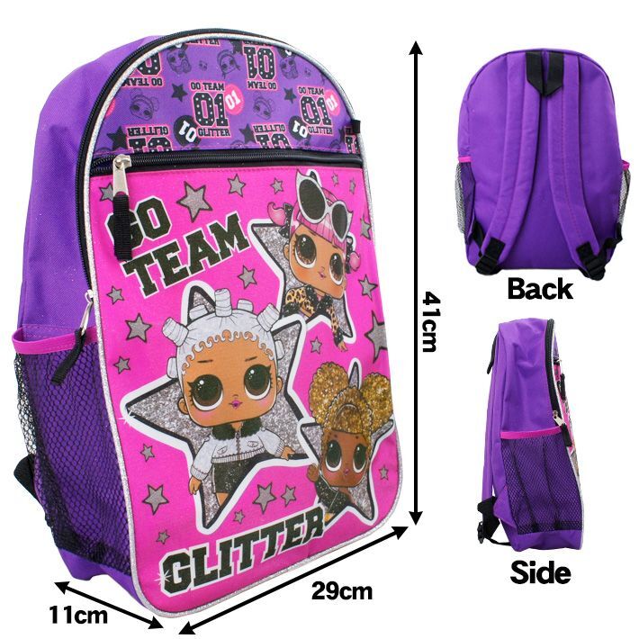 画像3: 5 Piece LOL Surprise Backpack (Purple×Magenta)