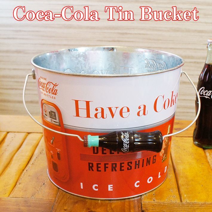 画像1: Coca-Cola Tin Bucket