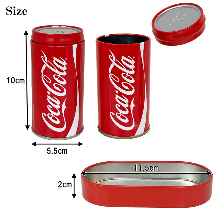 画像2: Coca-Cola Salt and Pepper Shaker