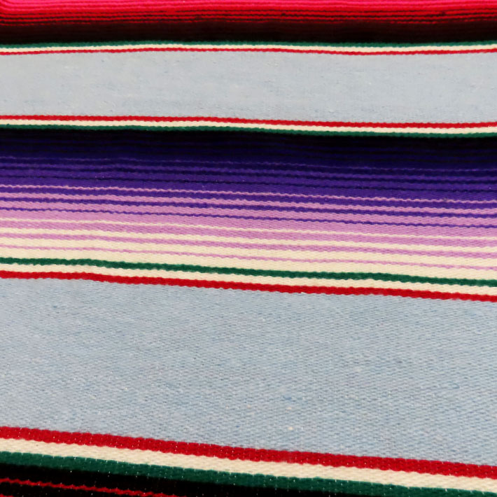 画像4: MOLINA Large Serape (Light Blue)