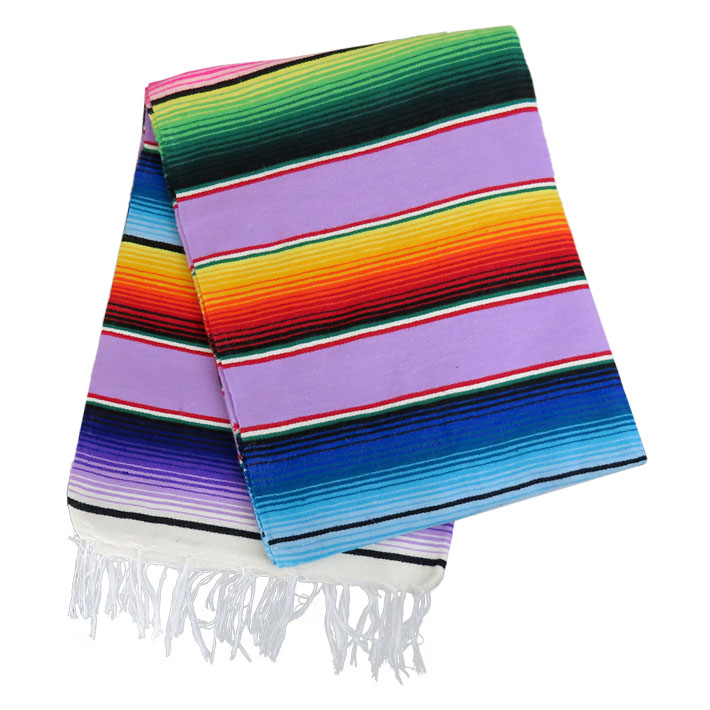 画像3: MOLINA Large Serape (Lavender)