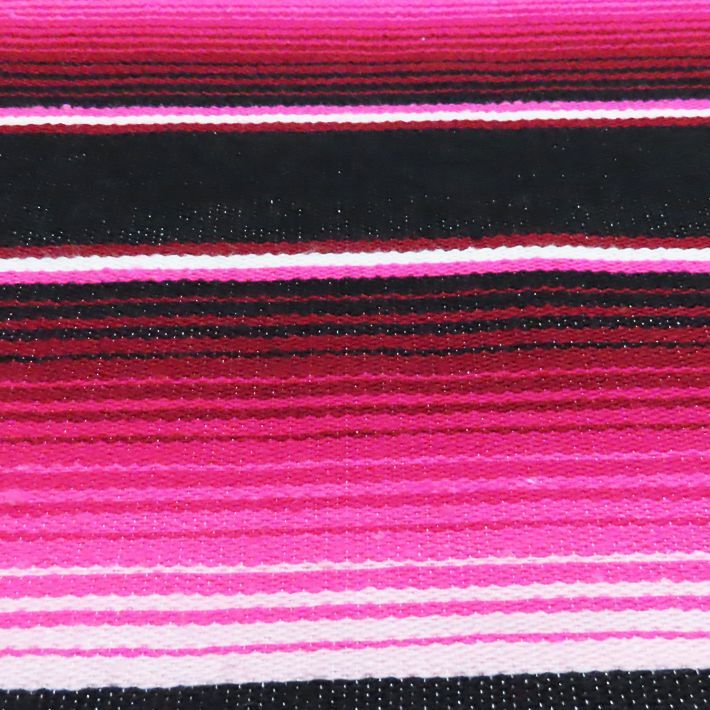 画像4: MOLINA Tow Color Serape (Black Pink)
