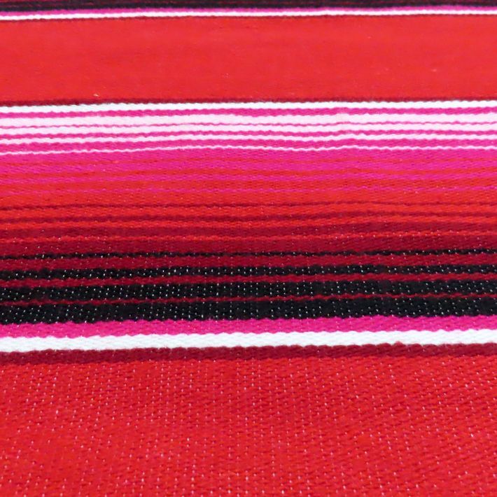 画像4: MOLINA Tow Color Serape (Pink Red)