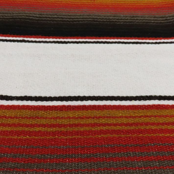 画像4: MOLINA Tow Color Serape (White Rust)