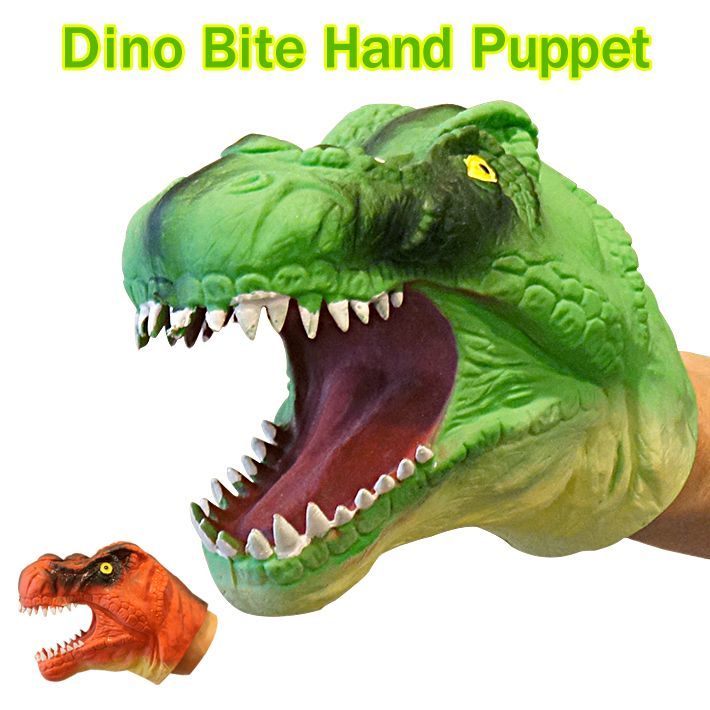 画像1: Dino Bite Hand Puppet【全2種】