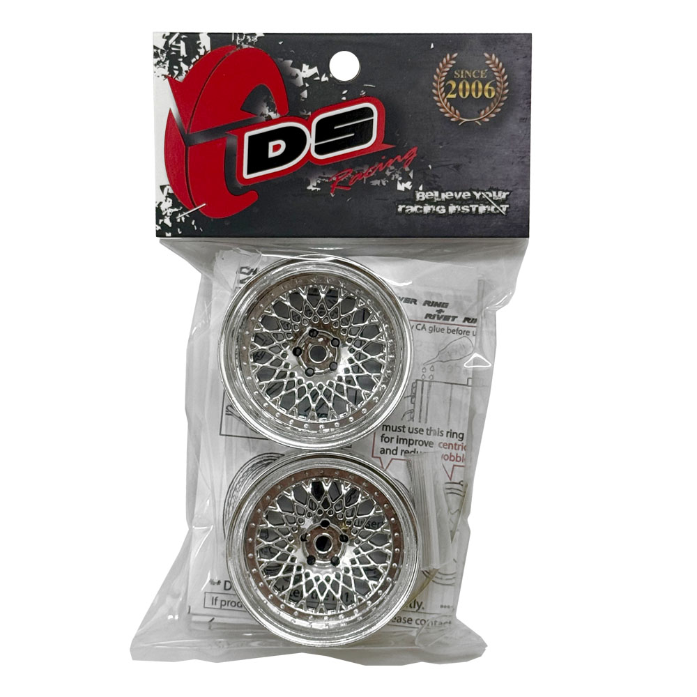 画像2: DRIFT ELEMENT SERIES RIM：Chrome Mesh Chrome Lip Chrome Rivets