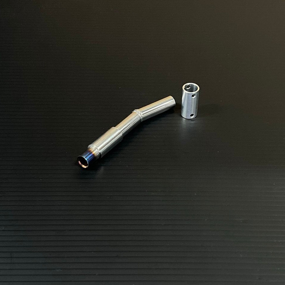 画像3: 【取り寄せ品】１ピース砲弾マフラー仕様★プチリアルマフラー★出口径8Φ