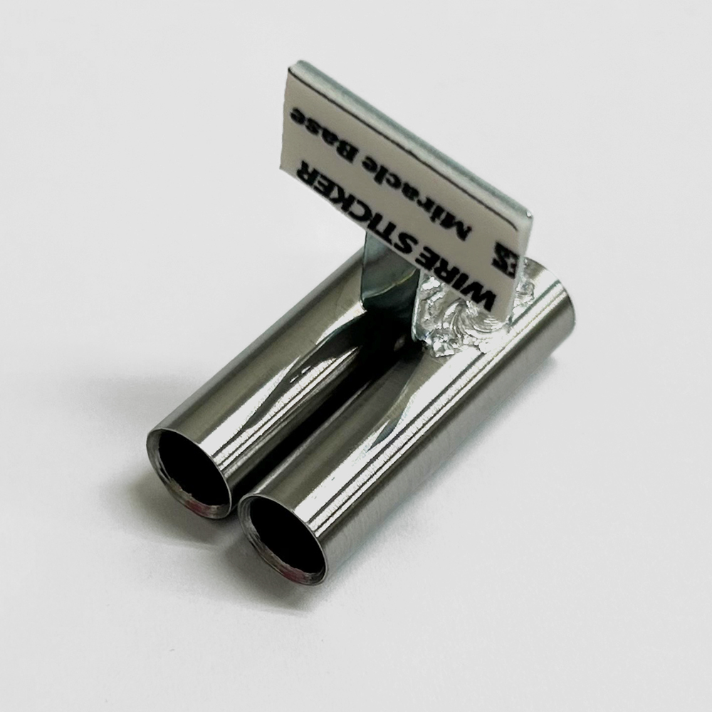 画像2: スタンダードステンレスマフラー（並列デュアル　出口径8Φ　ステー⇔出口15ｍｍ）