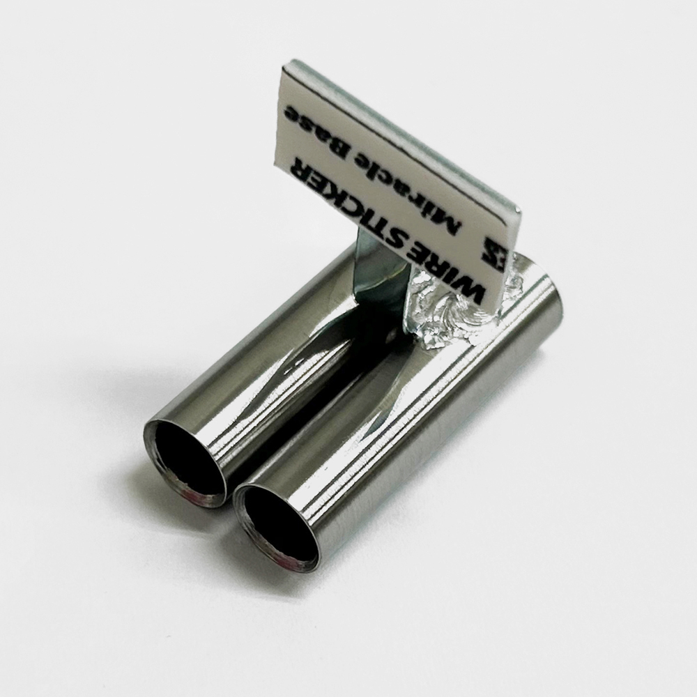 画像2: スタンダードステンレスマフラー（並列デュアル　出口径8Φ　ステー⇔出口 15mm/ 30ｍｍ）