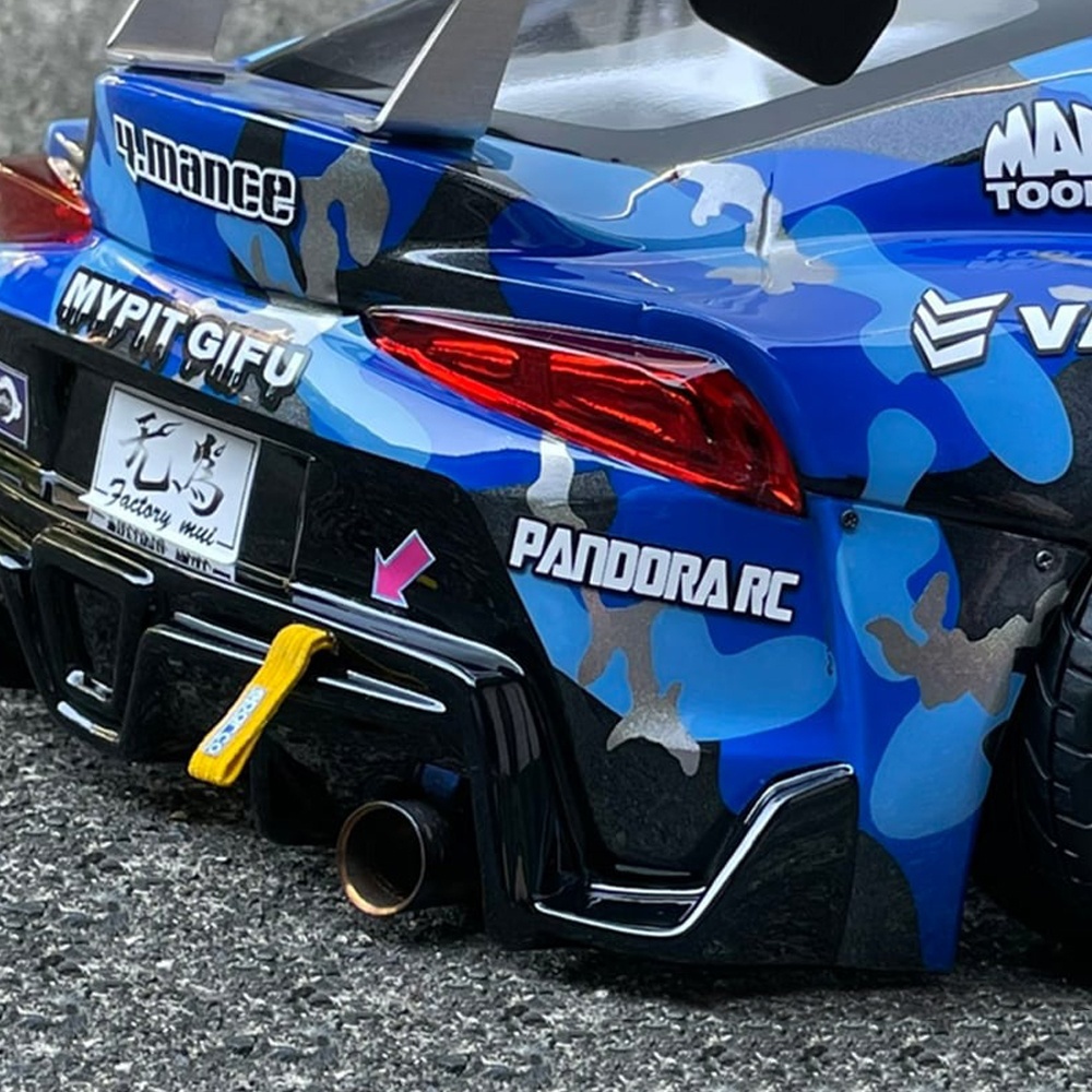 画像2: スタンダードステンレスマフラー（シングル　焼色加工　出口径10Φ　ステー⇔出口15ｍｍ）