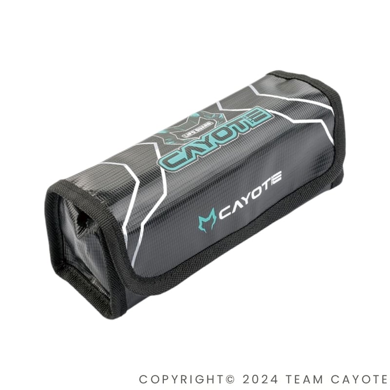 画像1: ブラック バッテリーセーフバッグ サイズ：180x70x70mm / CAFB02