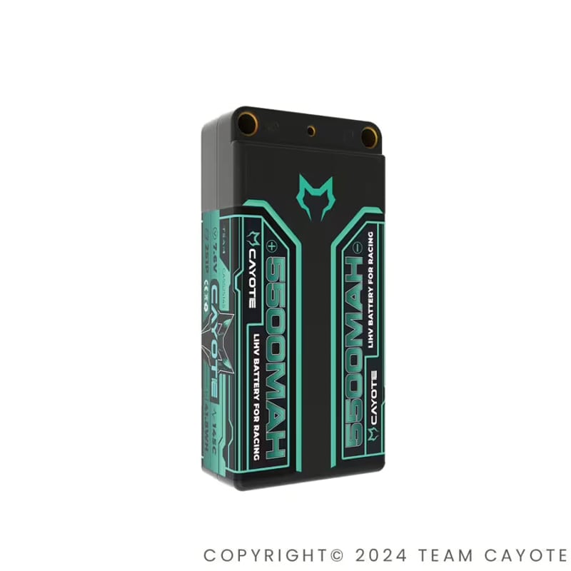 画像2: レーシングリポバッテリー 5500mAh ,145C ,2S1P ,7.6V ,41.8Wh