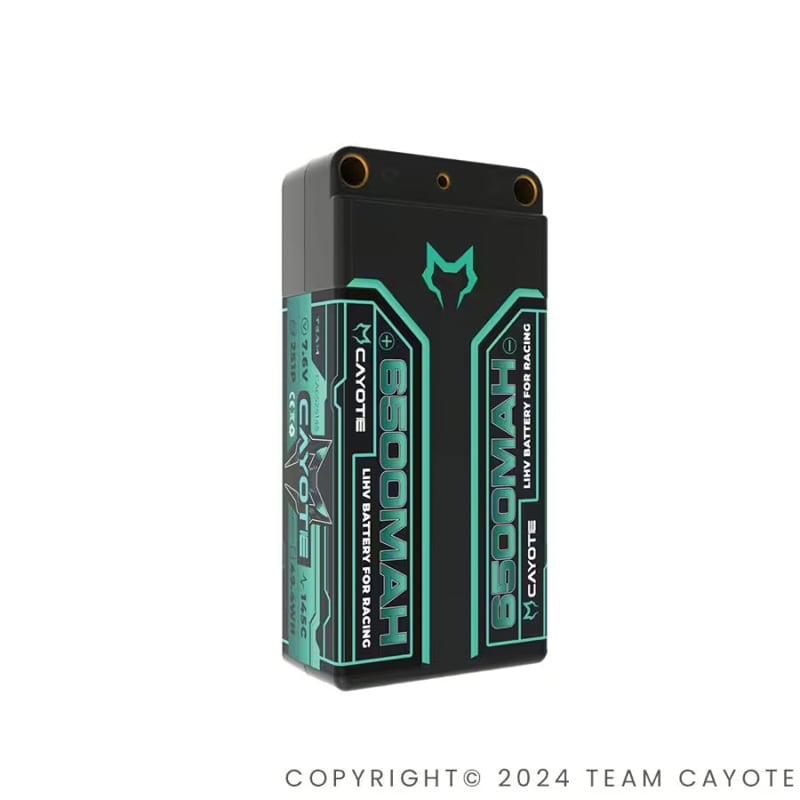画像2: レーシングリポバッテリー 6500mAh ,145C ,2S1P ,7.6V ,49.4Wh