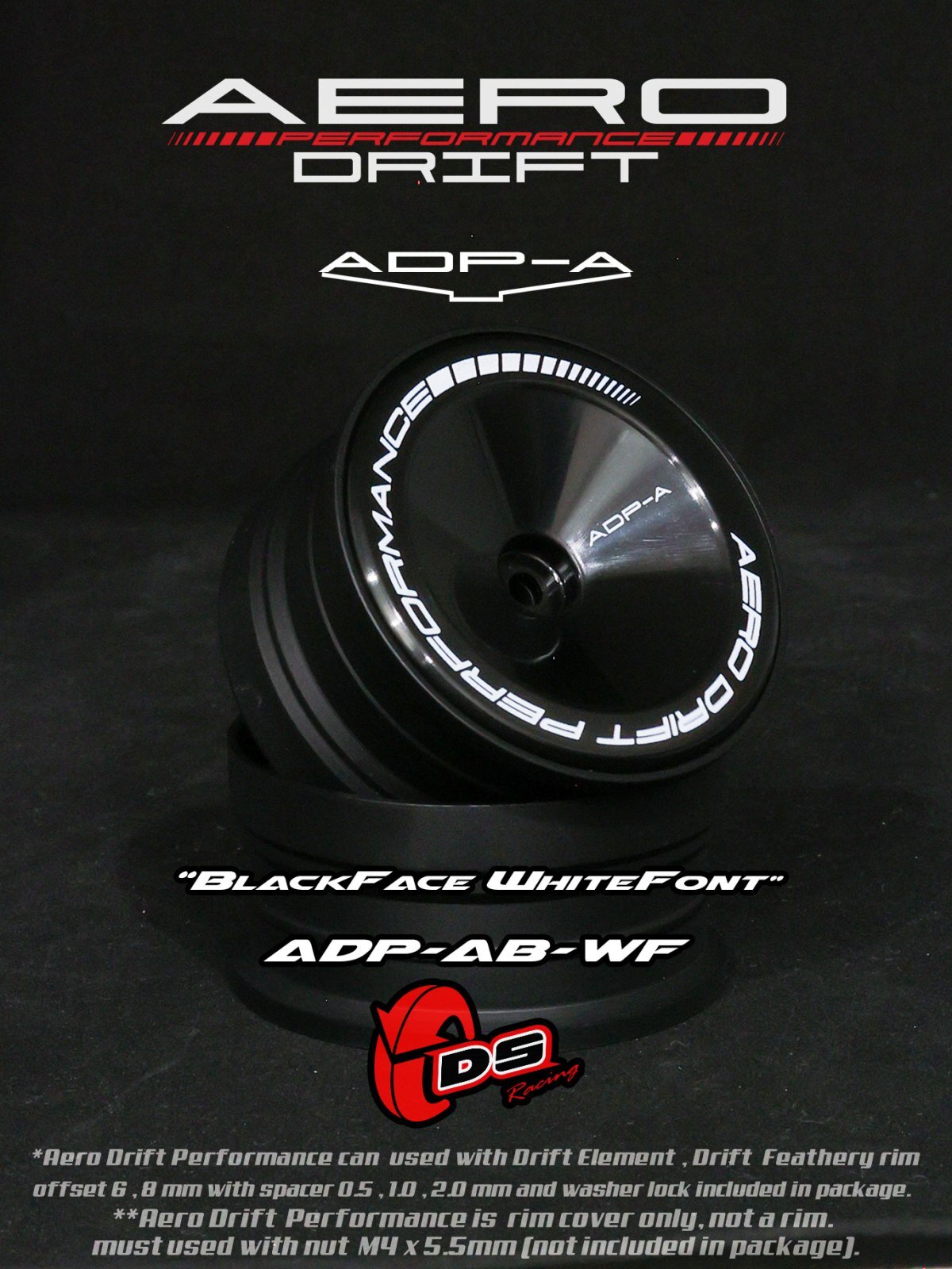 画像1: AERO DRIFT PERFORMANCE : Sloped Black Face