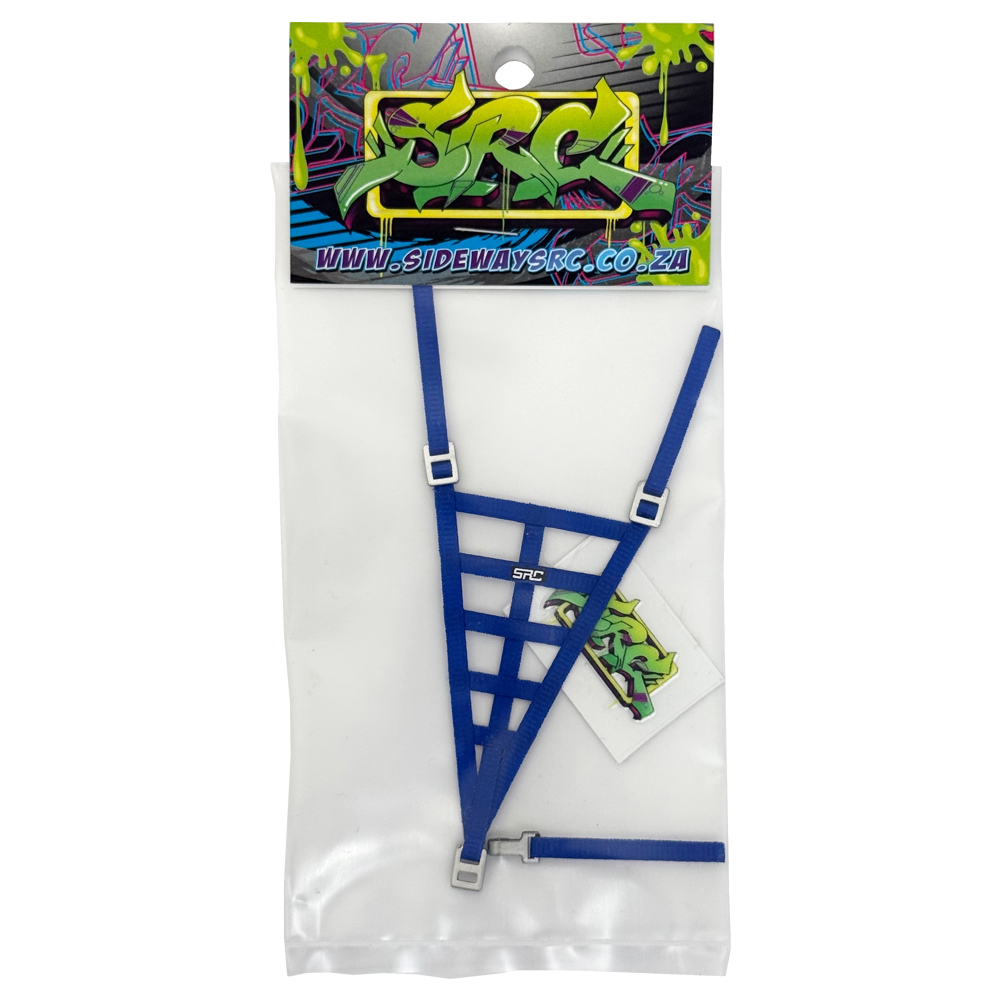 画像1: Triangle Net - Blue