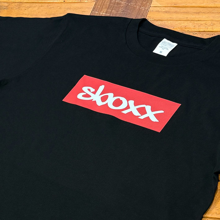 画像3: SBOXX Black T-shirt with Red Square Logo（M size）