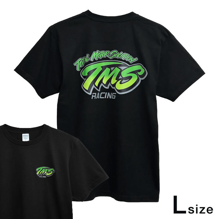画像1: TMS Racing T-shirt Black (L Size)