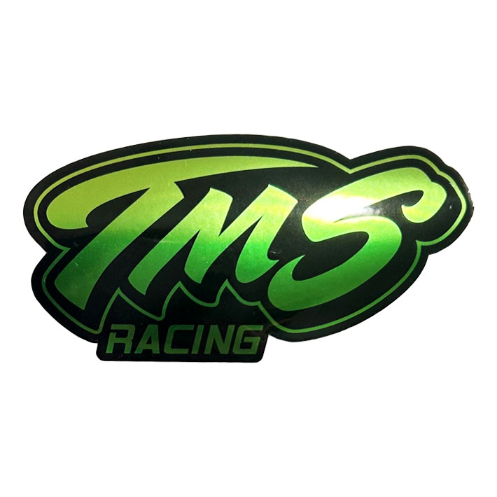 画像1: TMS Racing Sticker  Aluminum Finish