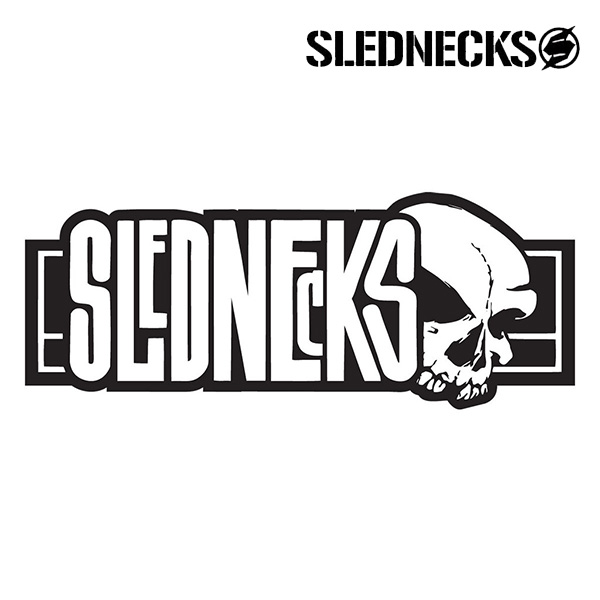 SLEDNECKS OG Logo 40 inch Sticker