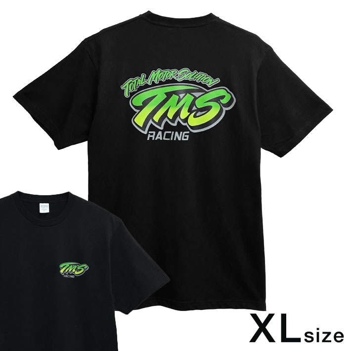 画像1: TMS Racing T-shirt Black (XL Size)