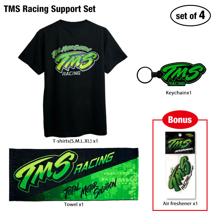 画像2: TMS Racing Support Set 「L size」