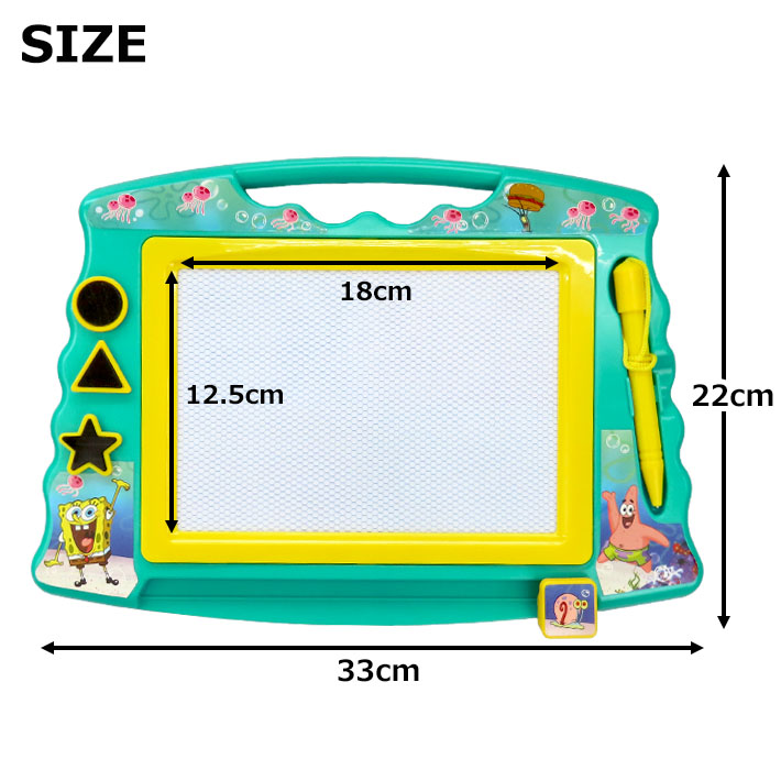 画像2: Sponge Bob Magnetic Drawing Board Set