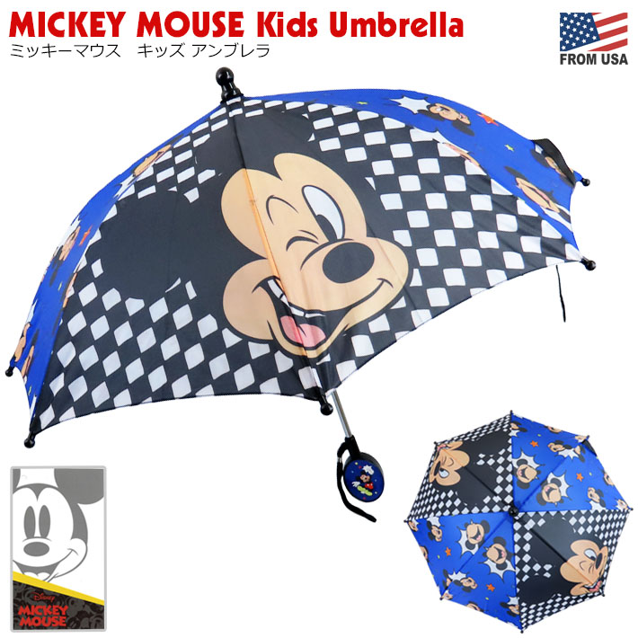 画像1: Disney Mickey Mouse Kids Umbrella
