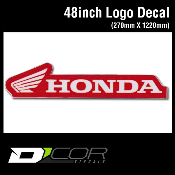 画像1: D'COR 48 inch Honda Decal
