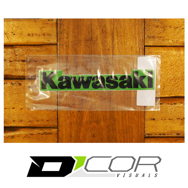画像2: D'COR 6 inch Kawasaki Decal　【メール便OK】